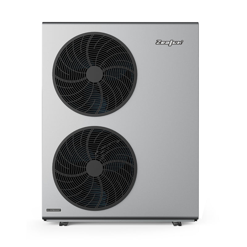 Zealux Air to Water Heat Pump – Double Fans – Inverboost 16kw, multifunctional/hot water